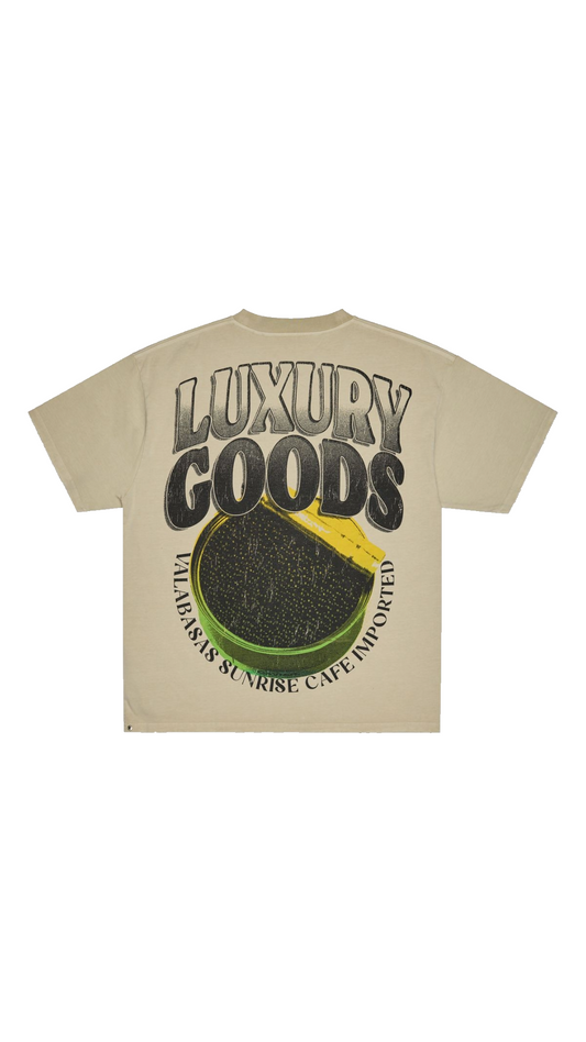 VALABASAS "LUX CAFE" TEE (CREAM)
