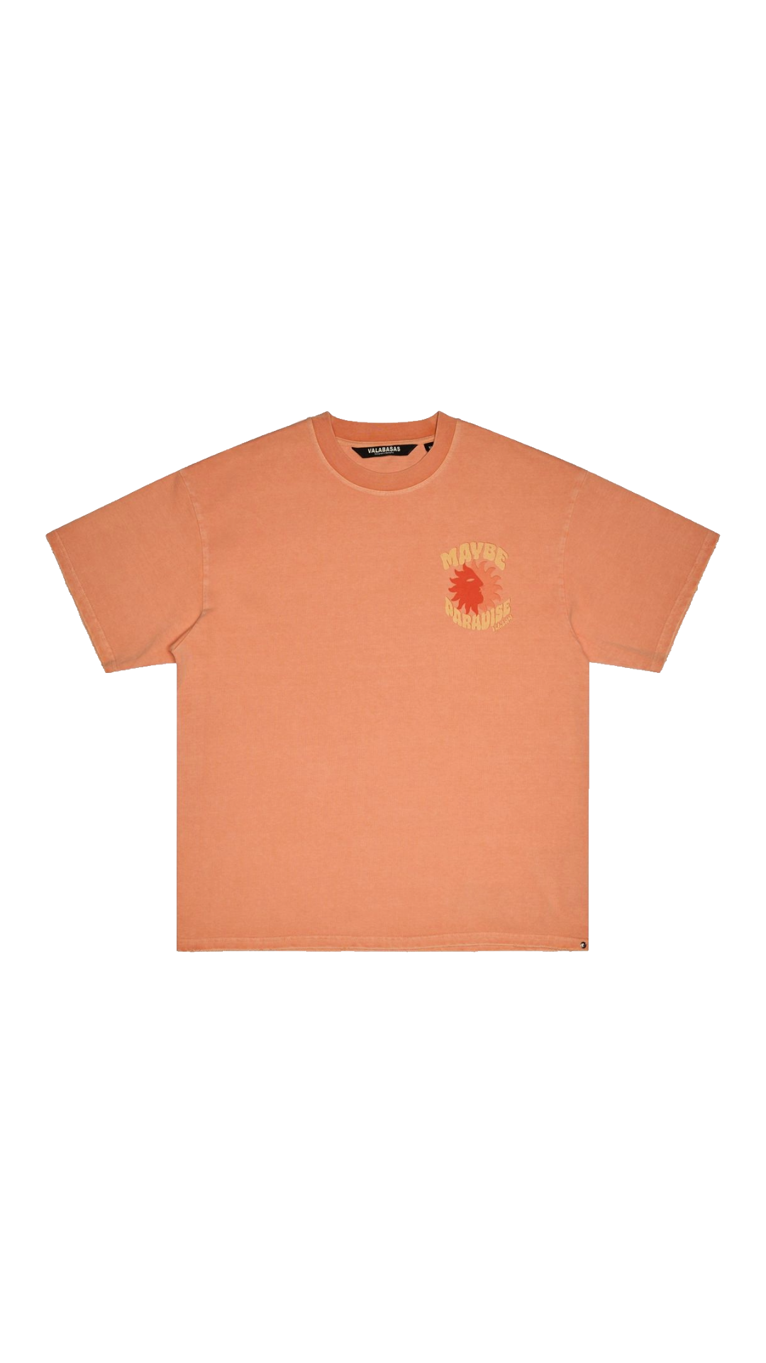 VALABASAS "LIFES A BEACH" TEE (PEACH)