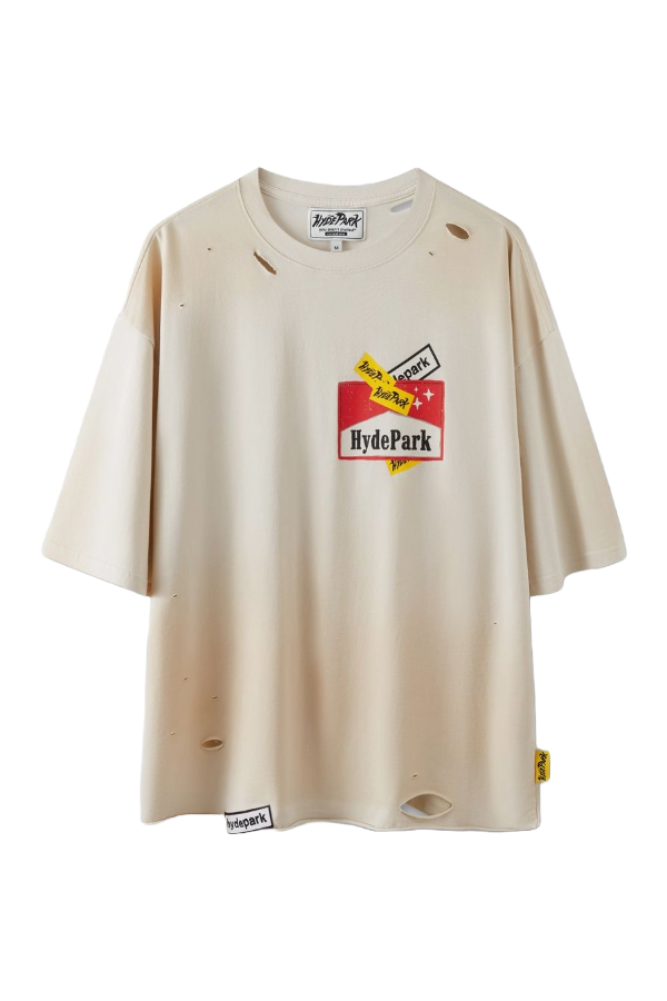HP CIGGY CIG TEE - CREAM