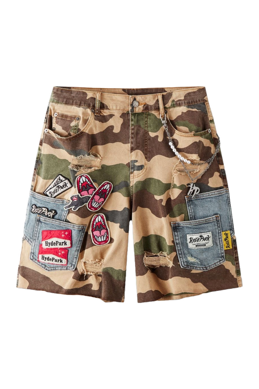 HP POCKETS EVERYWEAR CAMO SHORTS