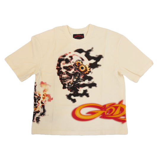 GODSPEED P.Y.P TEE - BONE