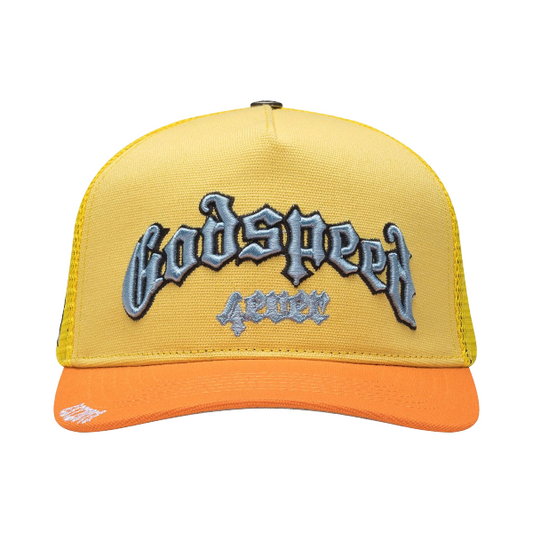 GS FOREVER TRUCKER HAT - (Yellow/Orange)