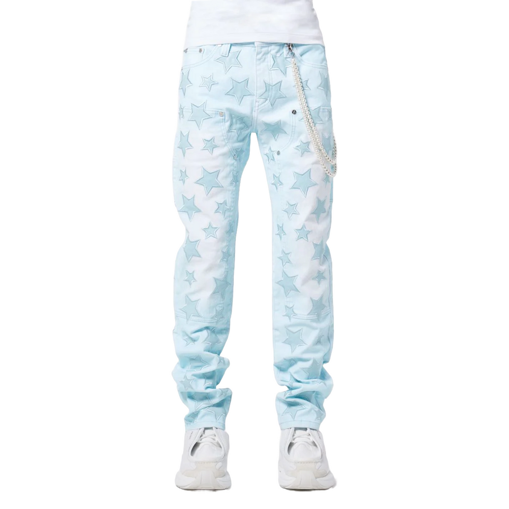 GUAPI VELVET TIFFANY STARS REGULAR DENIM