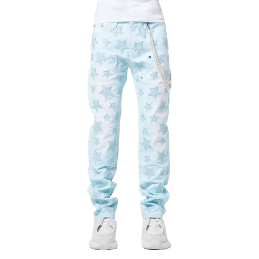 GUAPI VELVET TIFFANY STARS REGULAR DENIM