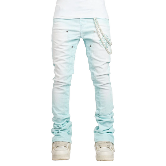 GUAPI VELVET TIFFANY CARPENTER STACKED DENIM