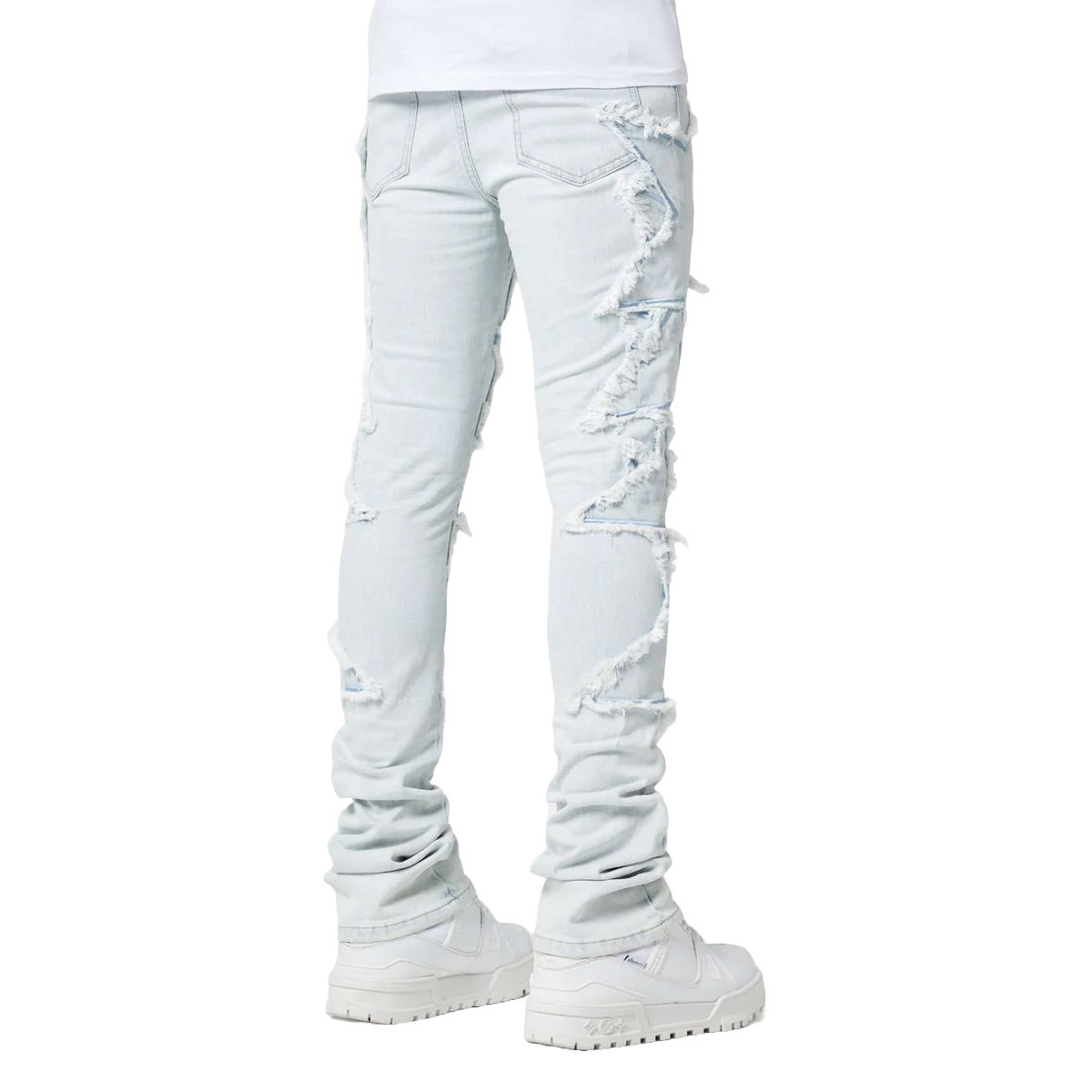GUAPI AQUA BLUE STARS DENIM V2