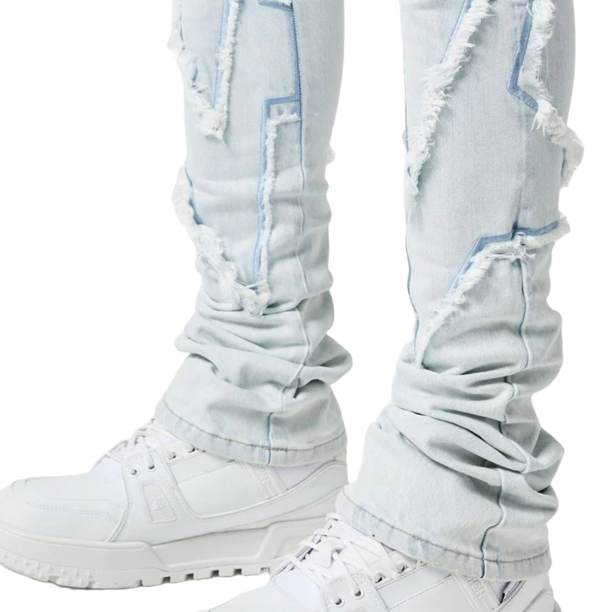 GUAPI AQUA BLUE STARS DENIM V2