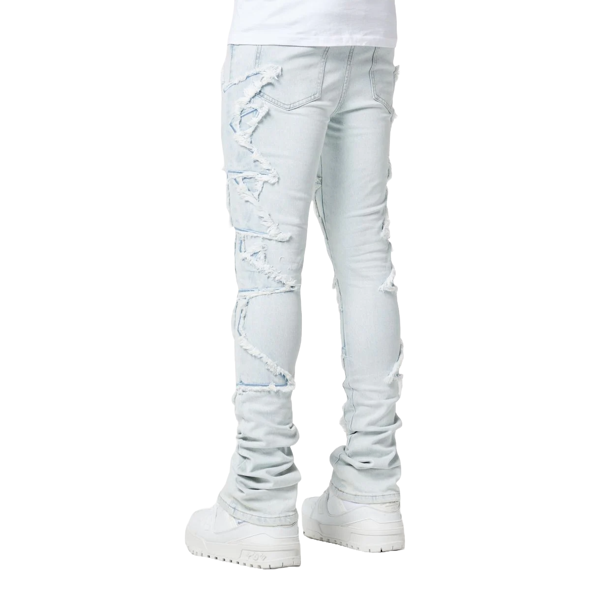 GUAPI AQUA BLUE STARS DENIM V2