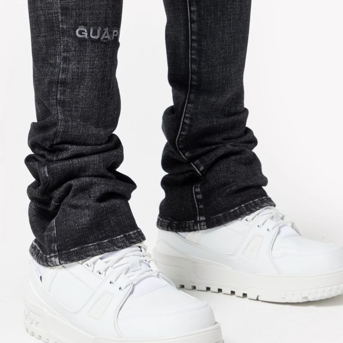 GUAPI IRON GREY BASICS STACKED DENIM V2
