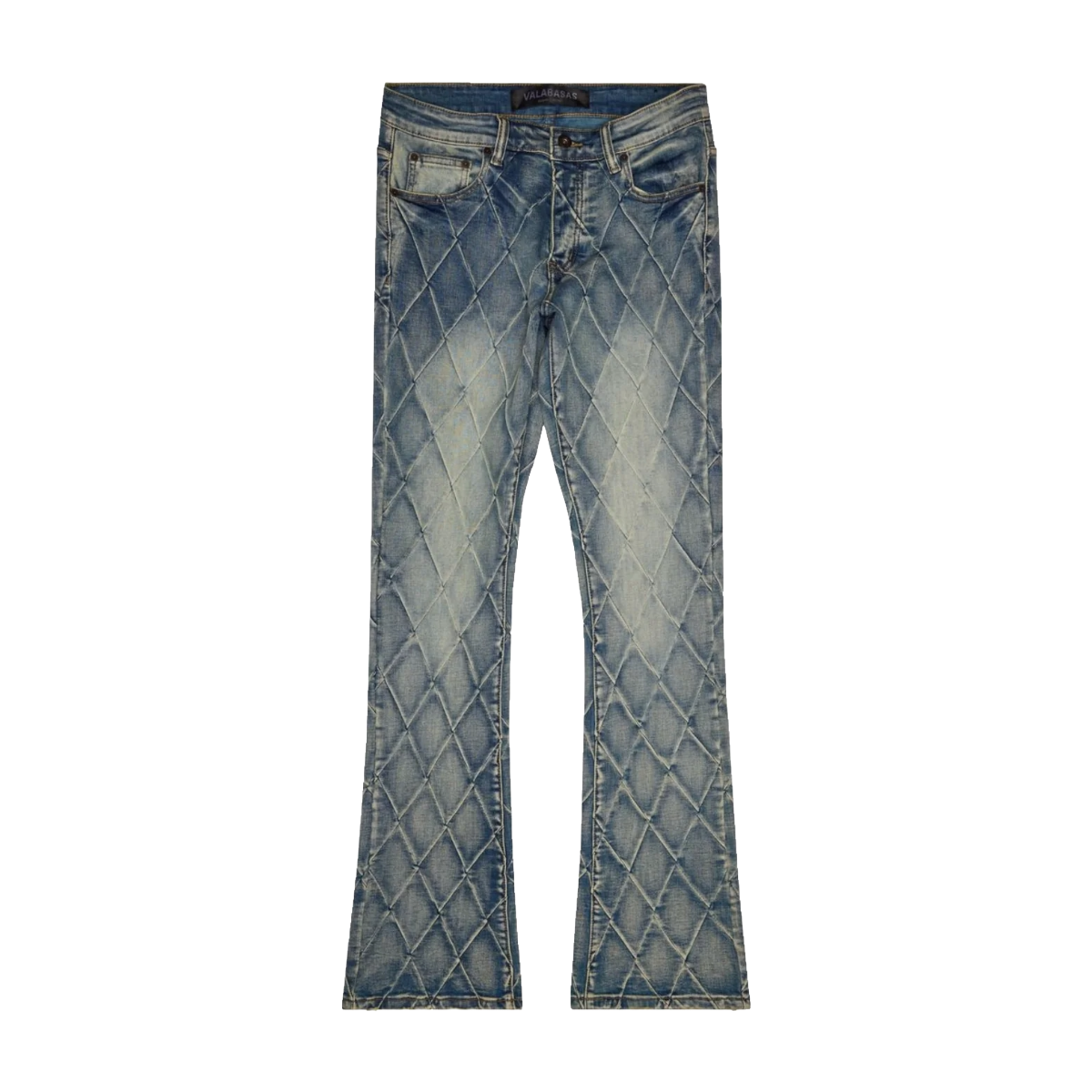 VALABASAS "TIRE" STACKED DENIM