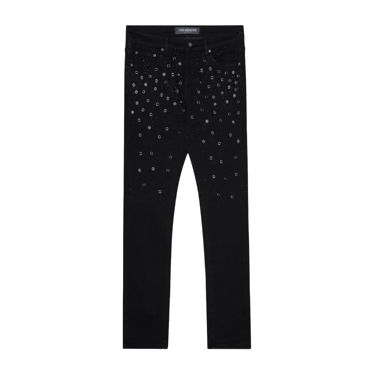VALABASAS "LUSTRI" BLACK SKINNY JEAN