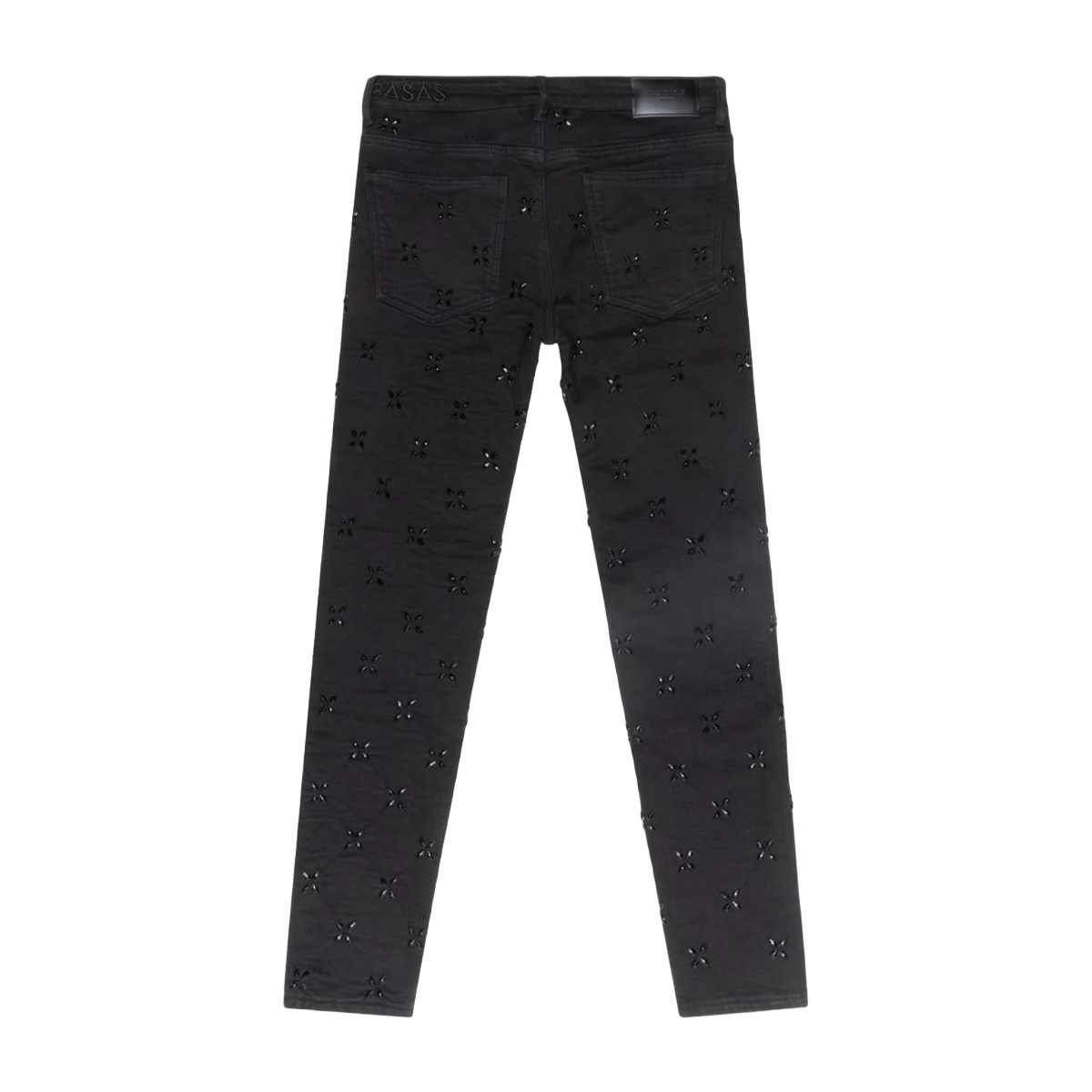 VALABASAS "STEM" BLACK SKINNY JEAN