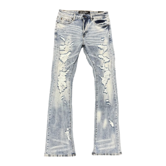 VALABASAS "TEAM AZTECH" STACKED DENIM