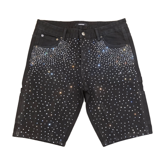 KINDRED BLACK DENIM SHORTS