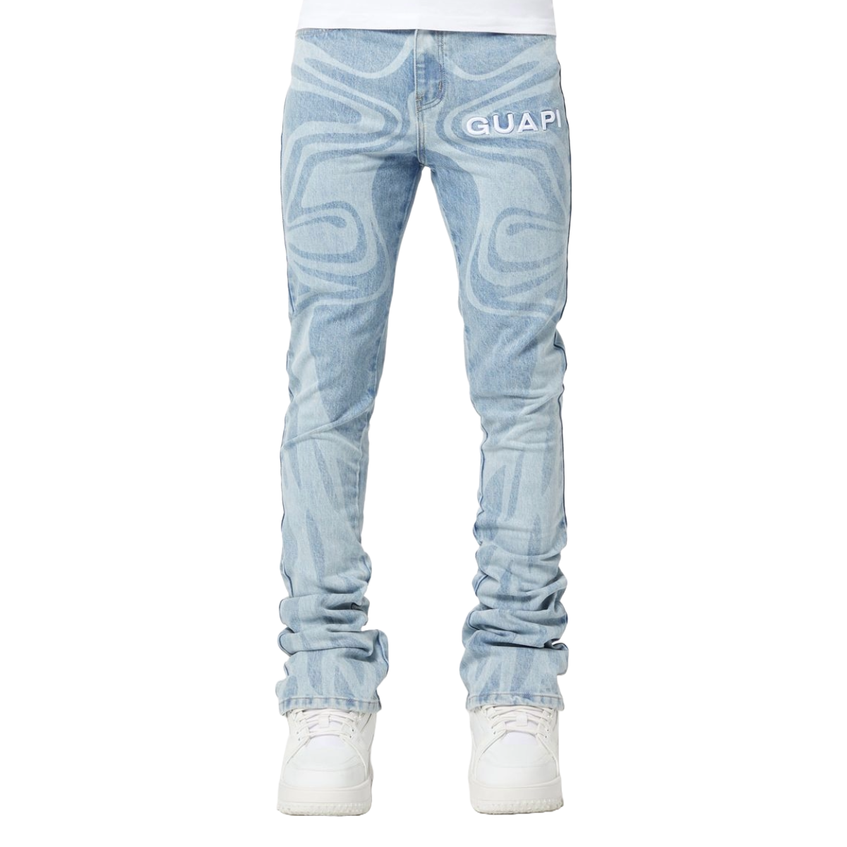 GUAPI AQUA BLUE LASER DENIM