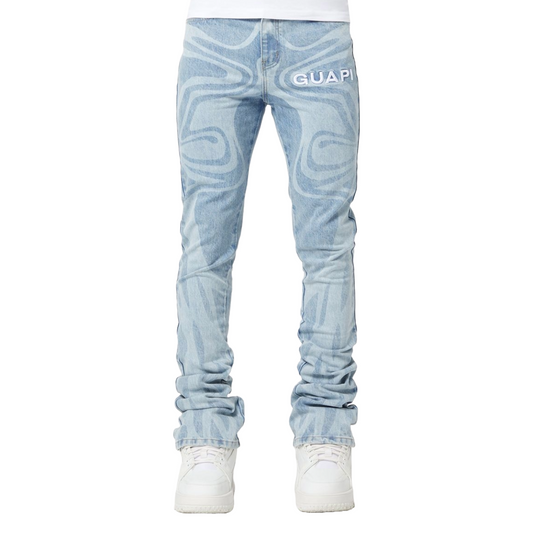 GUAPI AQUA BLUE LASER DENIM