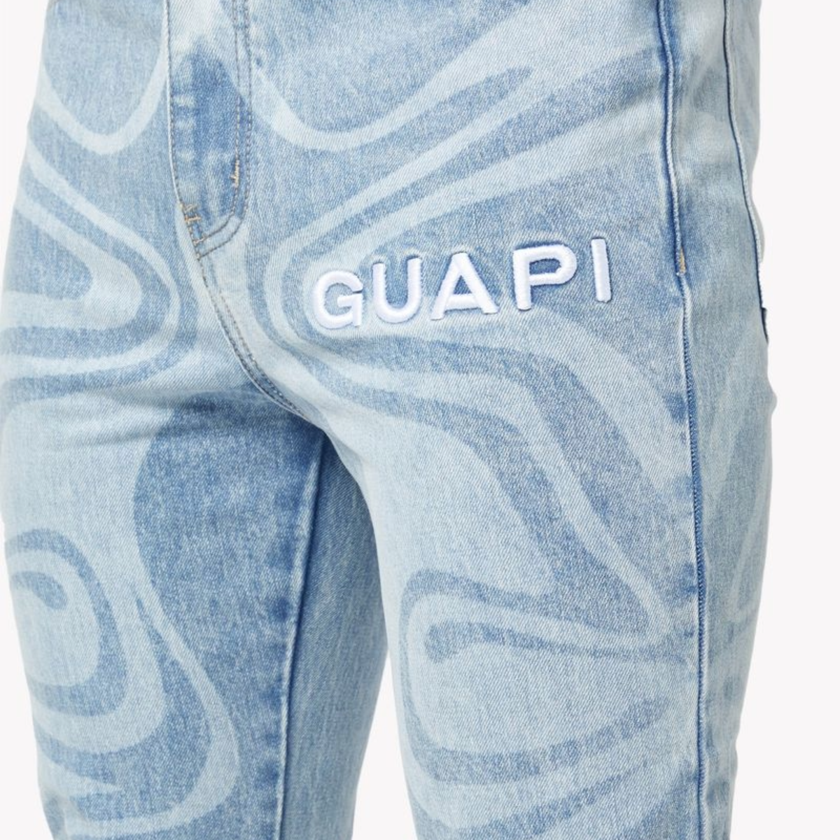 GUAPI AQUA BLUE LASER DENIM