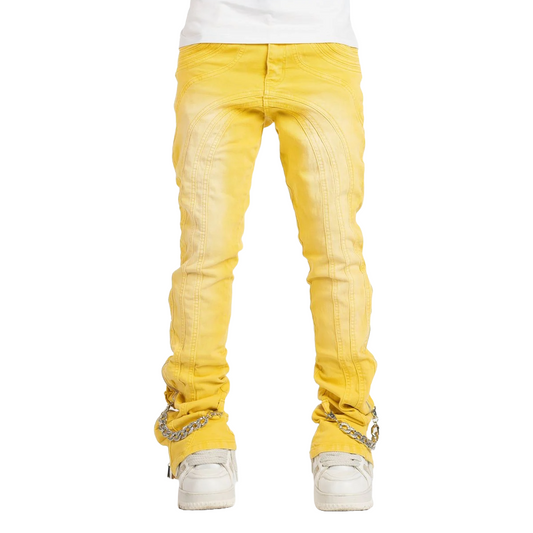 GUAPI CYPHER YELLOW CHAIN DENIM