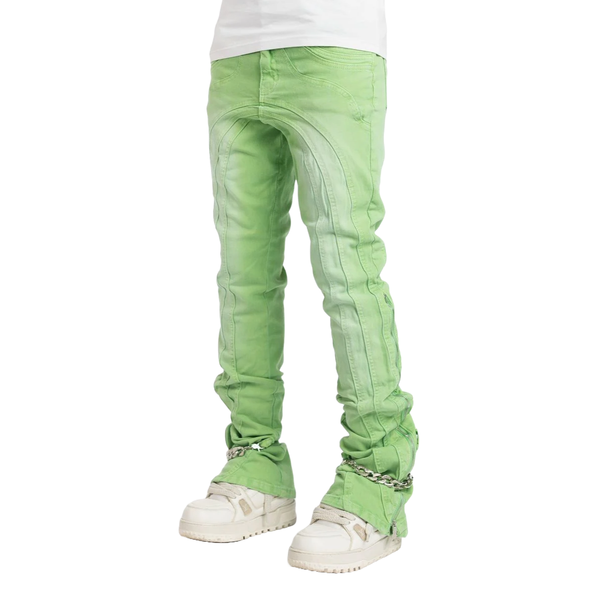 GUAPI CYPHER GREEN CHAIN DENIM