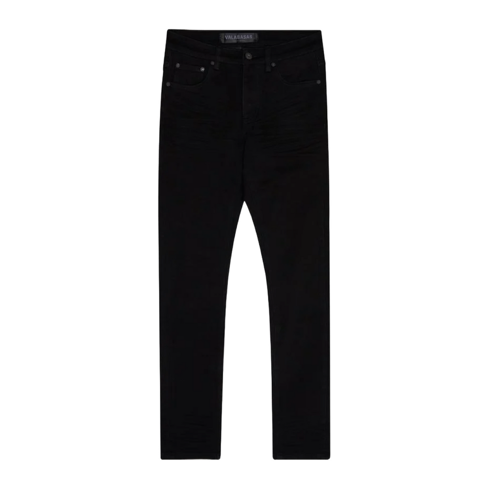 VALABASAS "MR.FLEX" BLACK 4 WAY STRETCH SKINNY JEAN