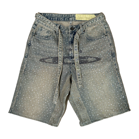 GALA CRYSTAL JORTS - WHEAT WASH