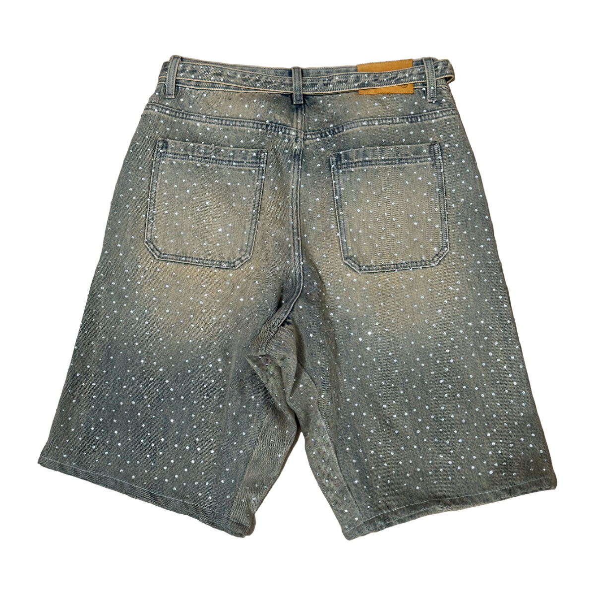 GALA CRYSTAL JORTS - WHEAT WASH