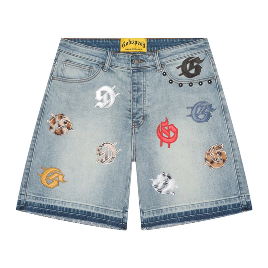 GODSPEED INFINITY SHORTS BLUE (MULTI COLOR)