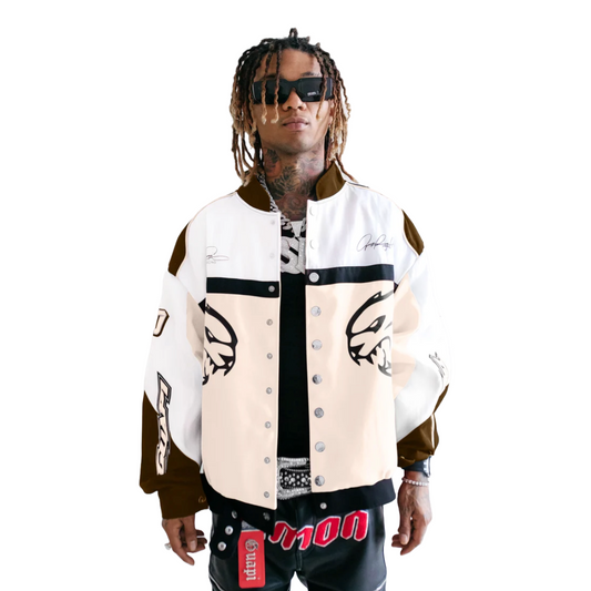 GUAPI CREAM DODGE HELLCAT RACER JACKET