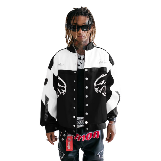 GUAPI OBSIDIAN BLACK DODGE HELLCAT RACER JACKET