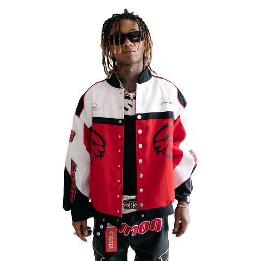 GUAPI CRIMSON RED DODGE HELLCAT RACER JACKET