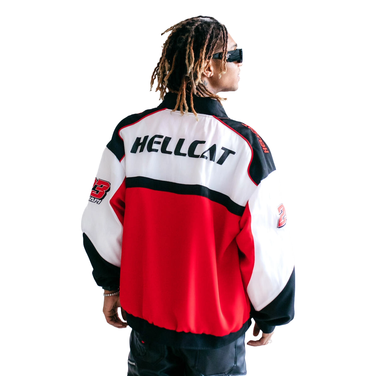 GUAPI CRIMSON RED DODGE HELLCAT RACER JACKET