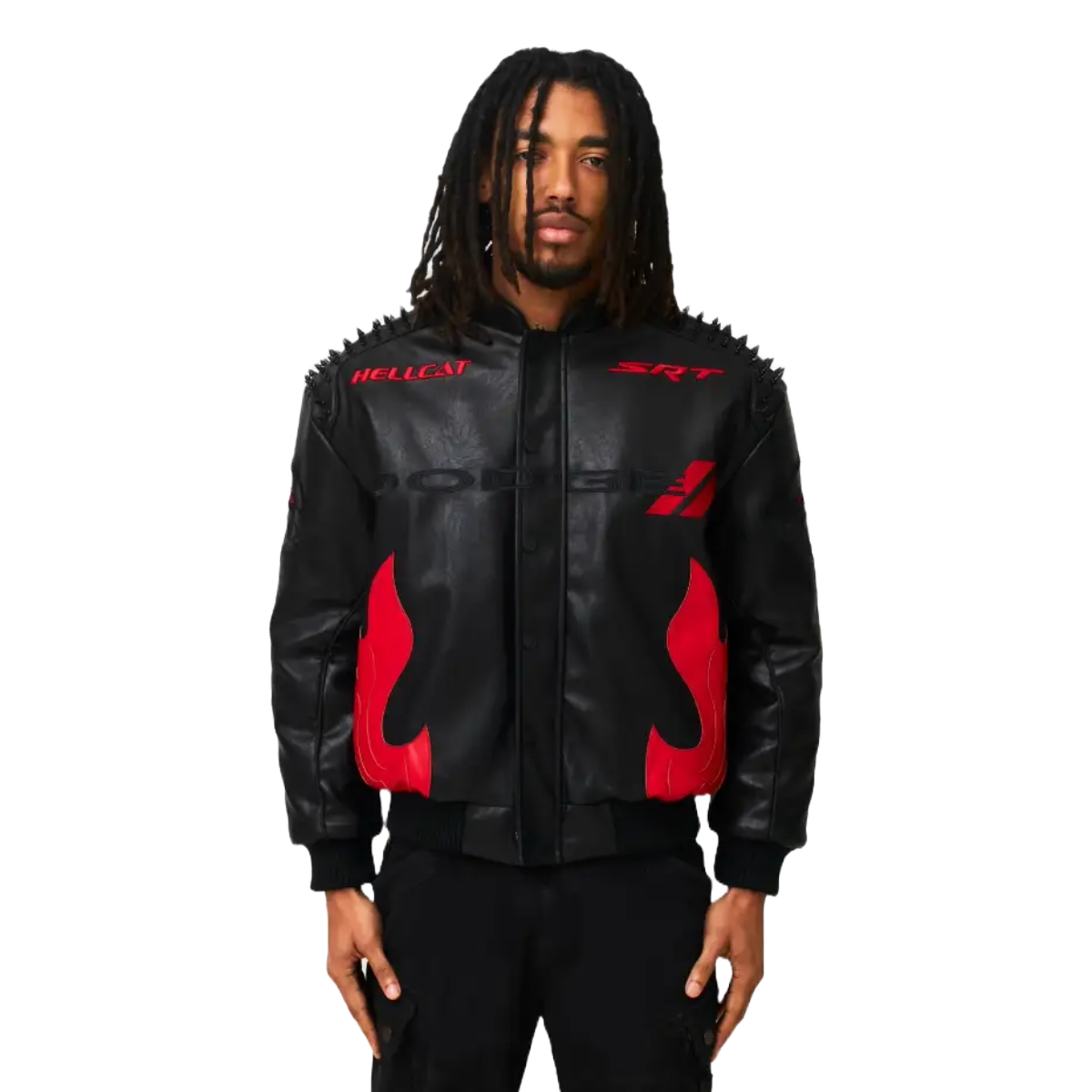 トップス GANGYOUNG G Cape GUAPI DODGE DEMON LEATHER JACKET