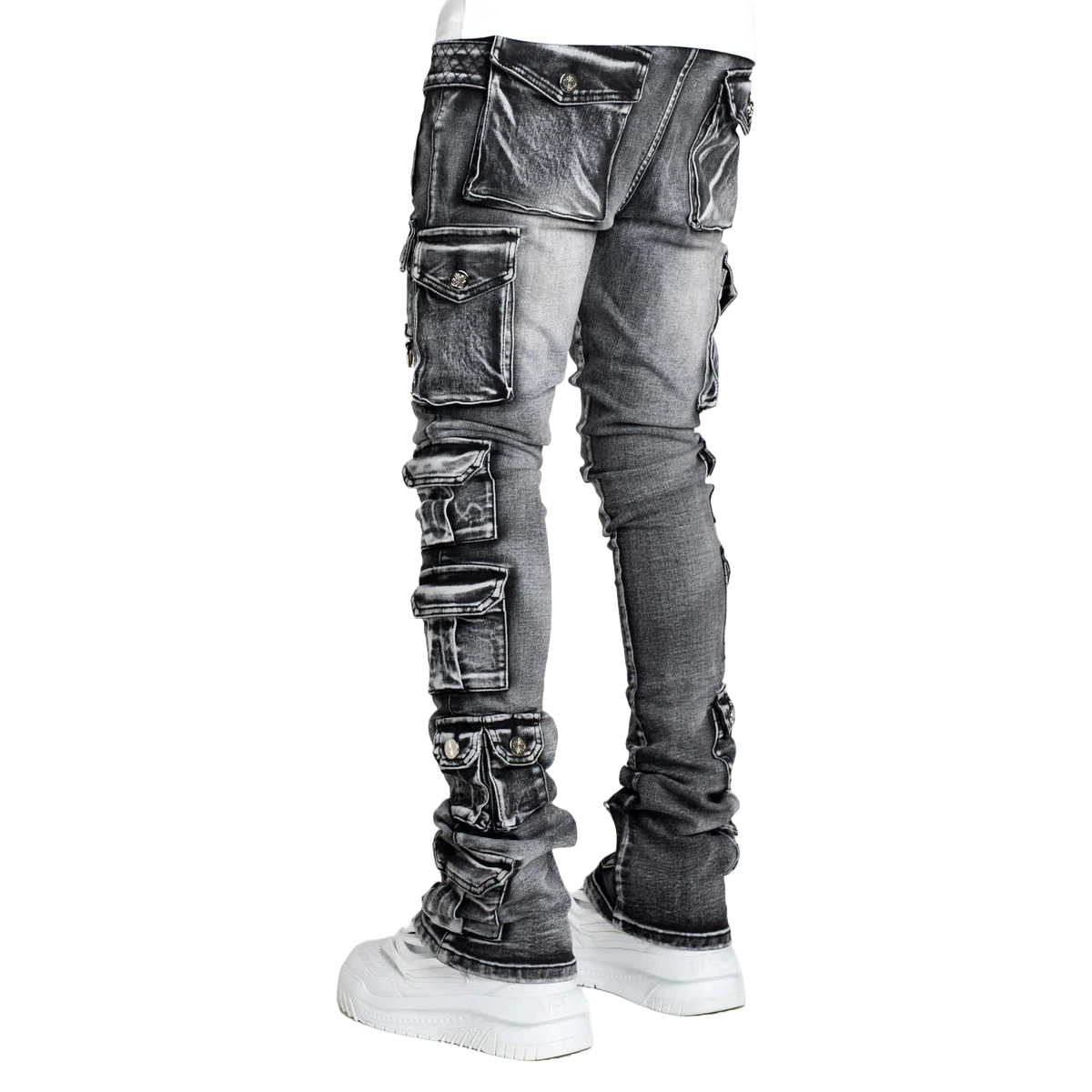 GUAPI IRON GREY TACTICAL STACKED DENIM