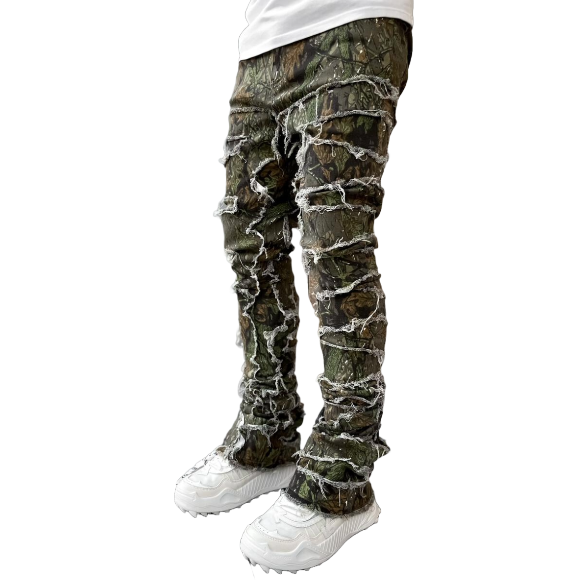 GUAPI CAMO BLOOD DIAMOND STACKED DENIM V2