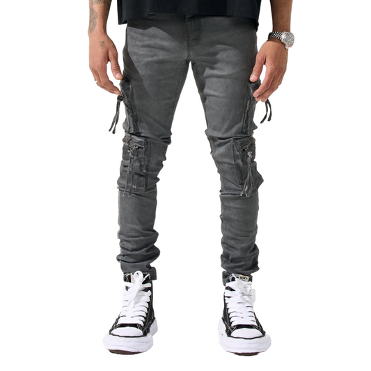 SERENEDE 'GRANITE' CARGO JEANS