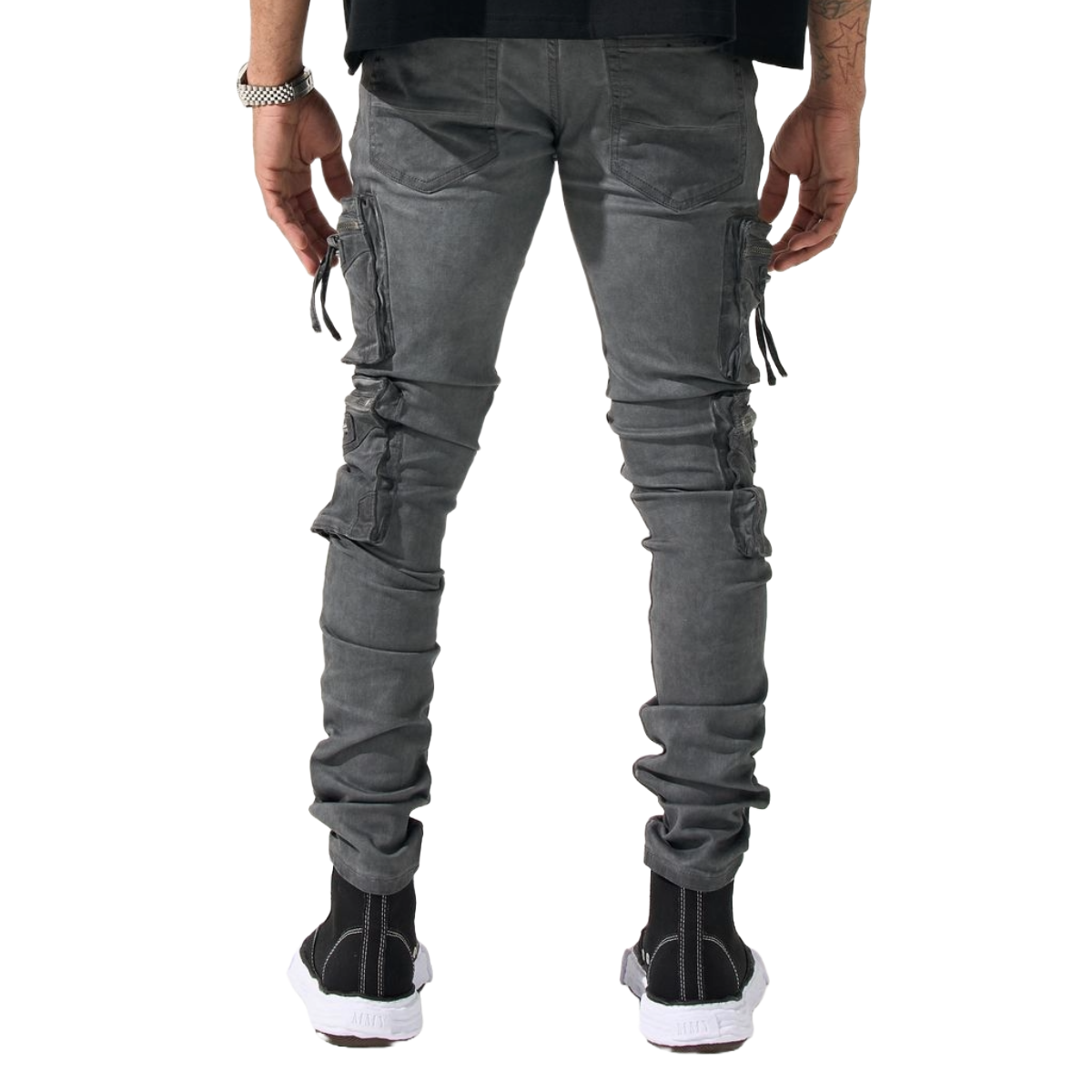 SERENEDE 'GRANITE' CARGO JEANS
