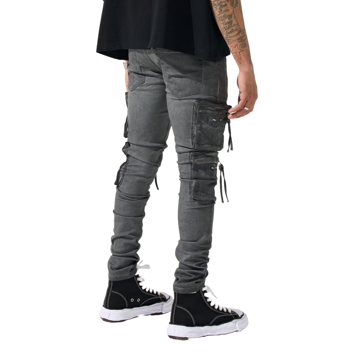 SERENEDE 'GRANITE' CARGO JEANS
