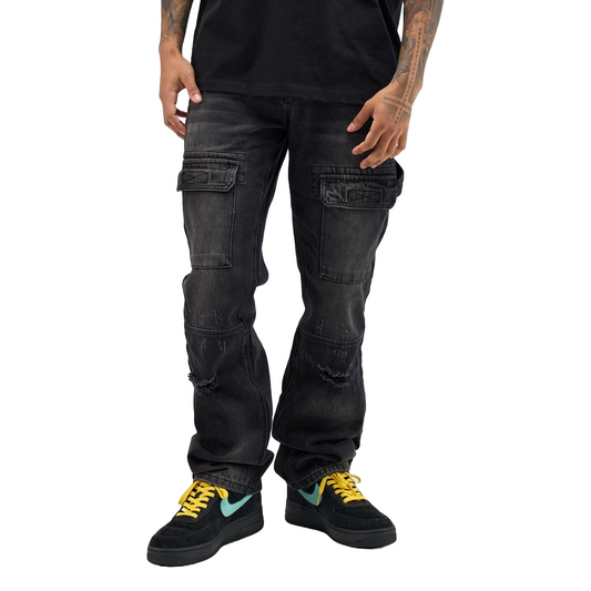 SERENEDE "MIST" BAGGY JEANS