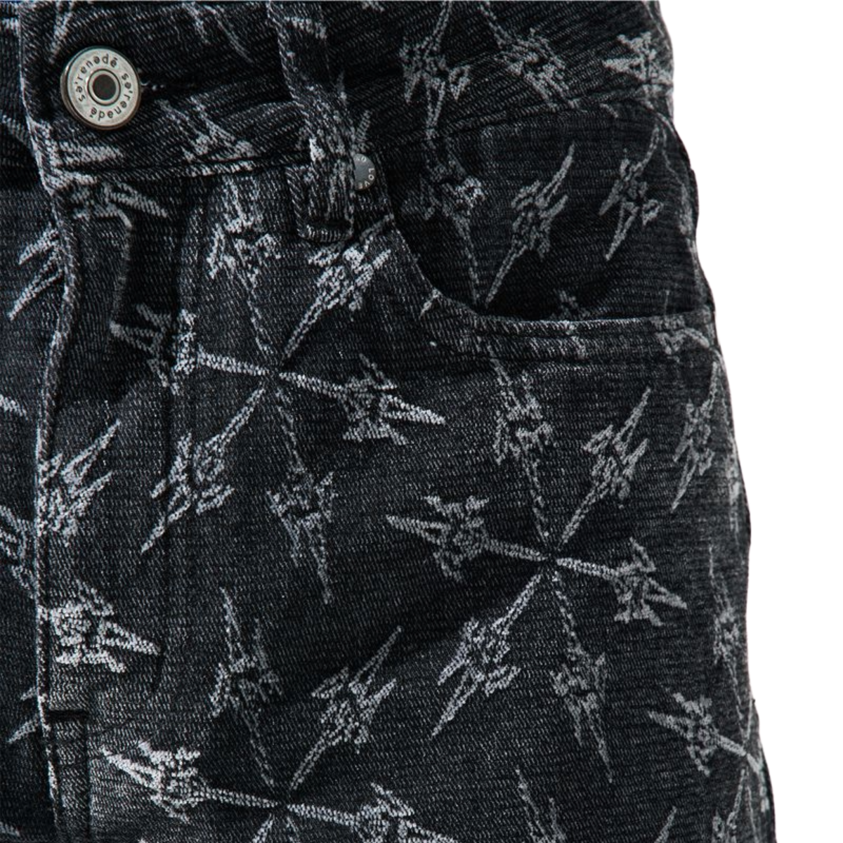 SERENEDE "DART" STRAIGHT LEG JEANS