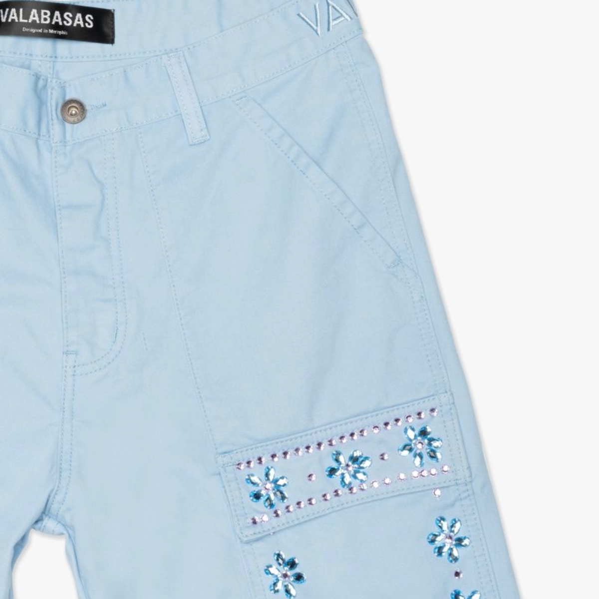 VALABASAS "DENSE" SHORTS - BLUE