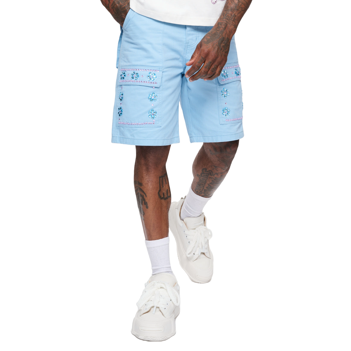 VALABASAS "DENSE" SHORTS - BLUE