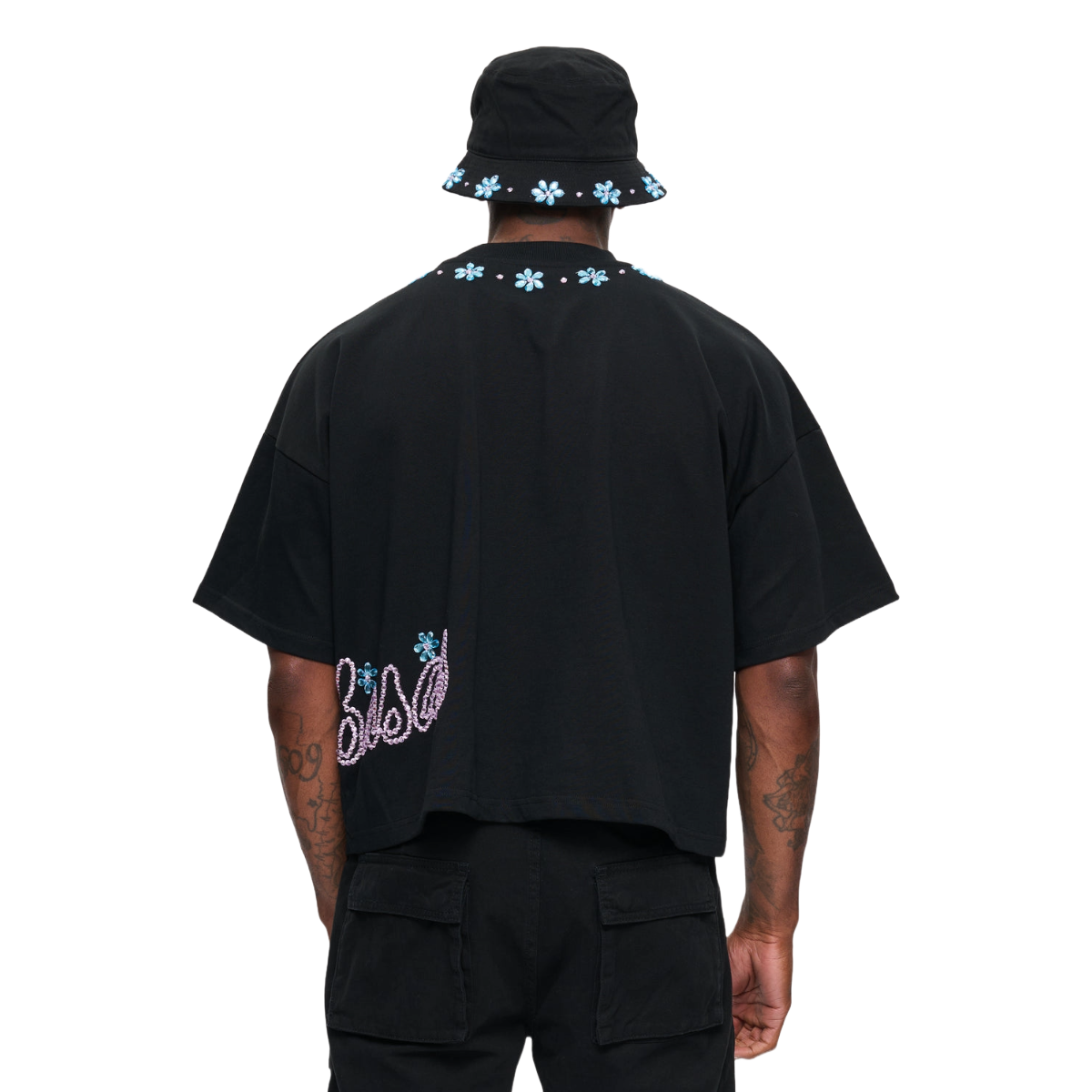 VALABASAS "GEM" TEE - BLACK