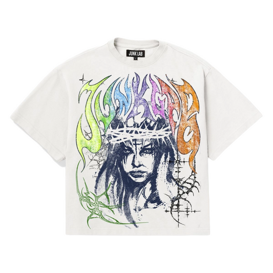 JUNKLAB "WITCH" T-SHIRT (WHITE)