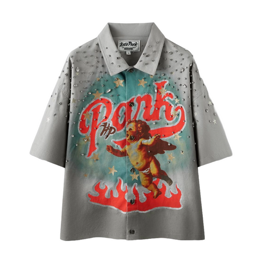 HP ANGEL PARK WORK SHIRT - GREY