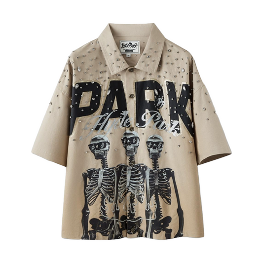 HP MOB STEADY WORK SHIRT - BROWN