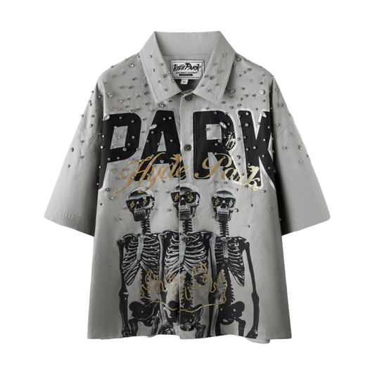 HP MOB STEADY WORK SHIRT - GREY