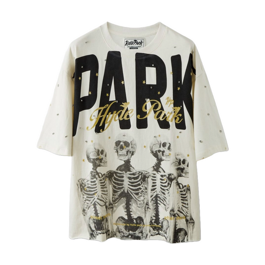 HP DARK PARK TEE - CREAM