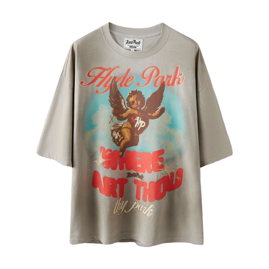 HP WHERE ART THOU TEE - GREY