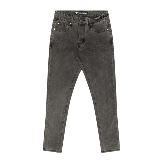 "MR.SLIM" GREY 4 WAY STRETCH SLIM FIT JEAN