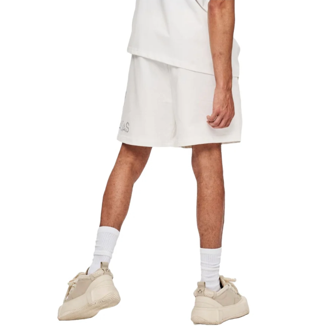 VALABASAS "DUNYA" FLEECE SHORTS - WHITE